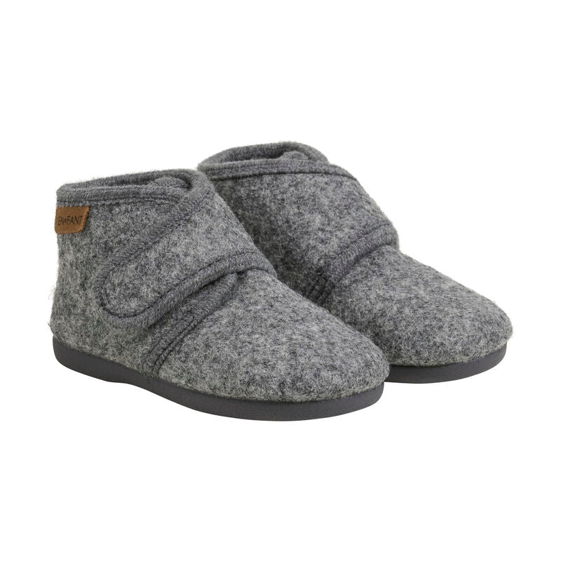 Babyslofjes wool Enfant met klittenband sluiting voor baby's