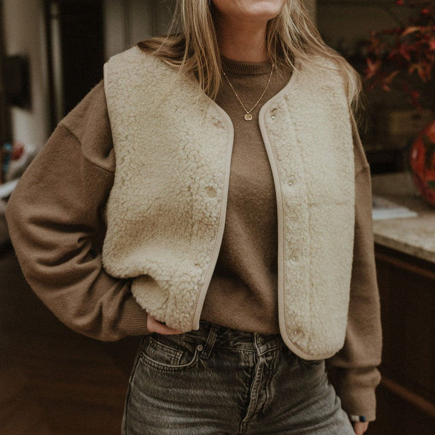 Bodywarmer tyb sand brown adult