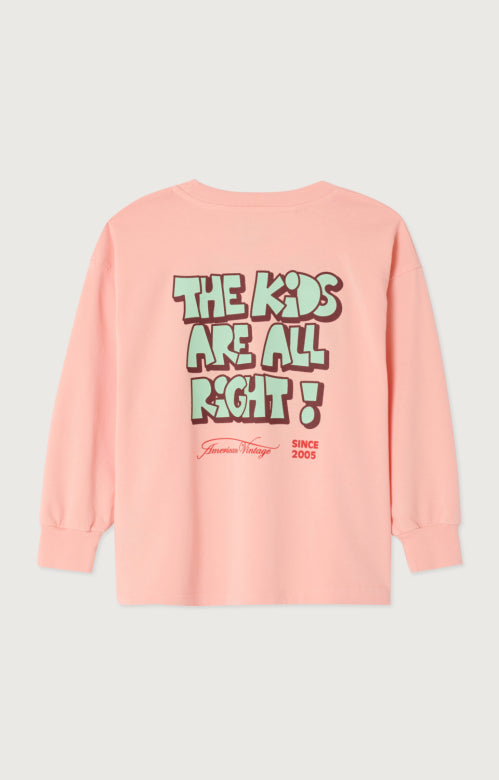 Tshirt sorbet lange mouwen