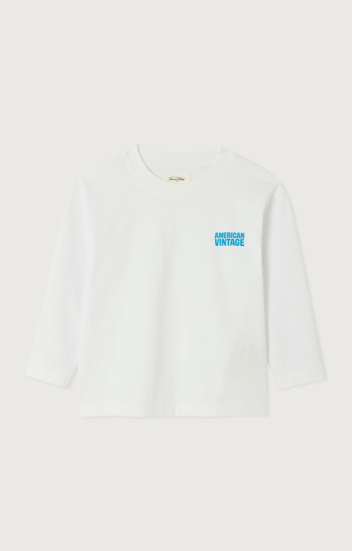 Tshirt blanc lange mouwen