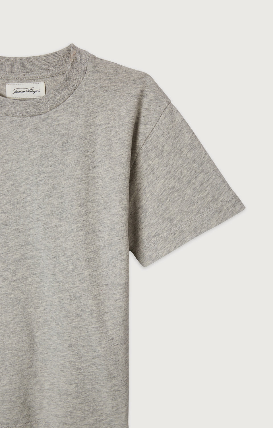 American Vintage T-shirt polaire chine