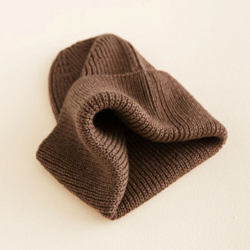Beanie hvid detail