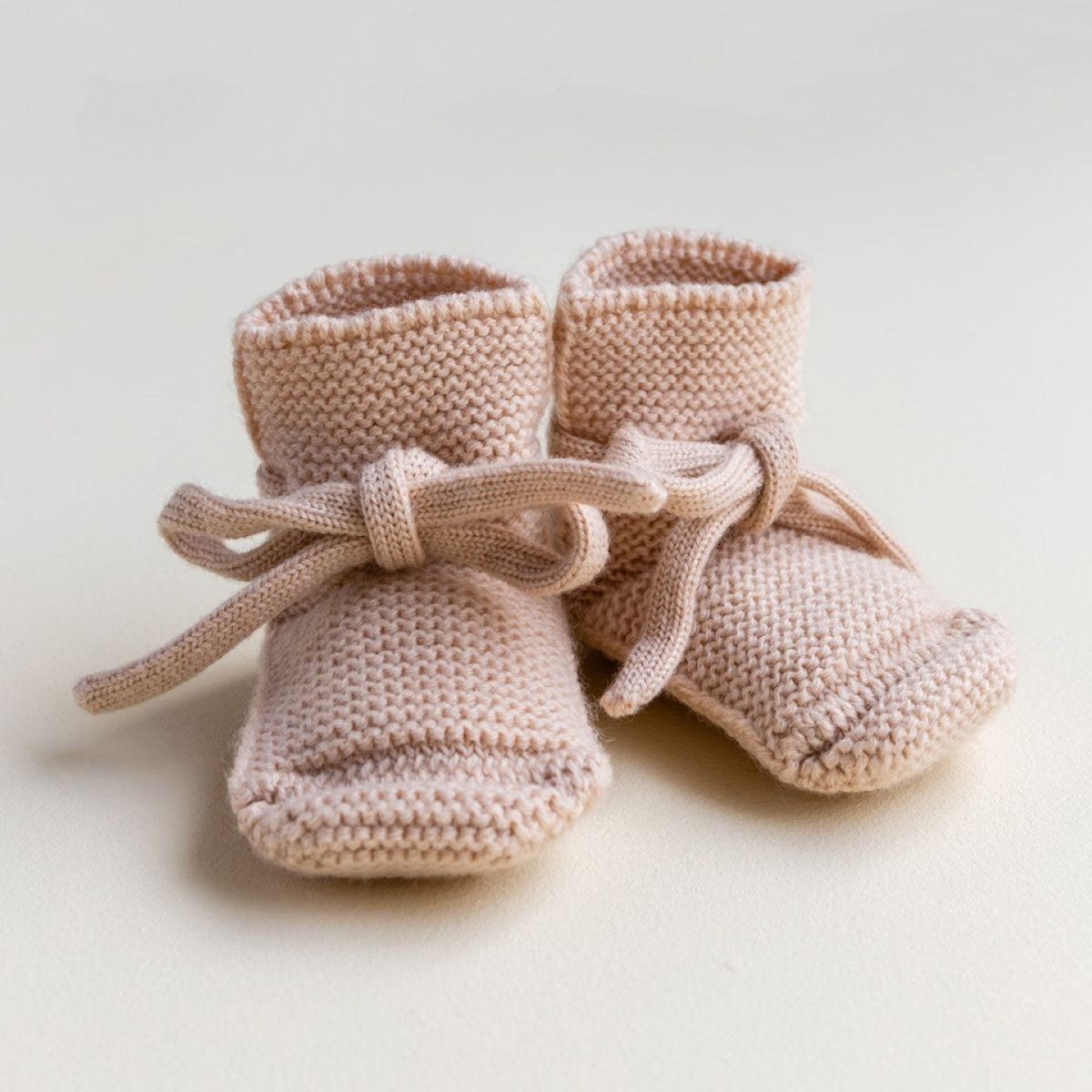 Booties apricot voorzijde