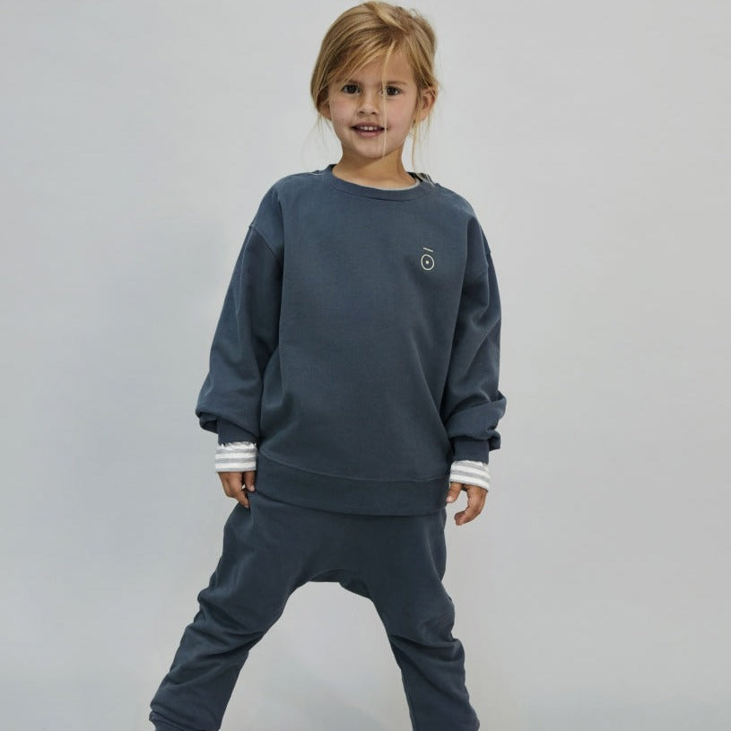 Gray Label Baggy Pants Blue Grey 5