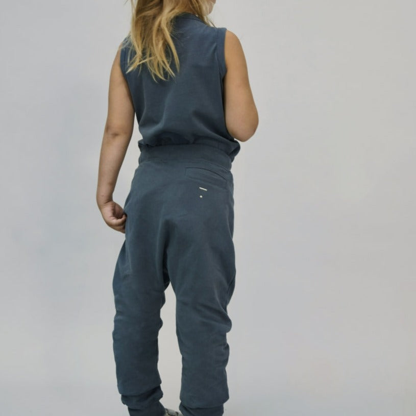 Gray Label Baggy Pants Blue Grey 4