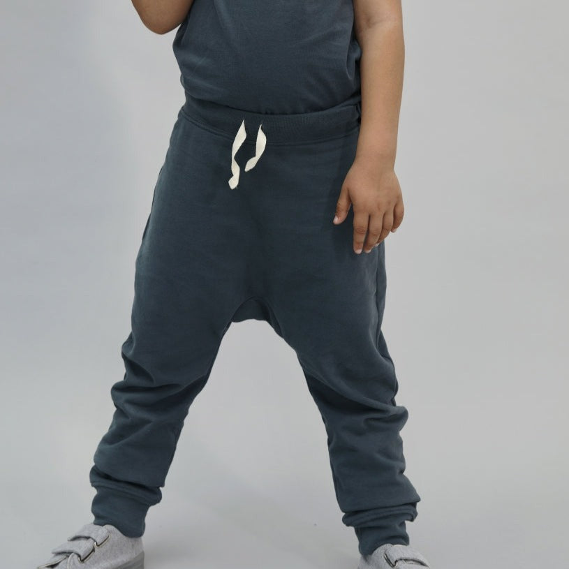 Gray Label Baggy Pants Blue Grey 3