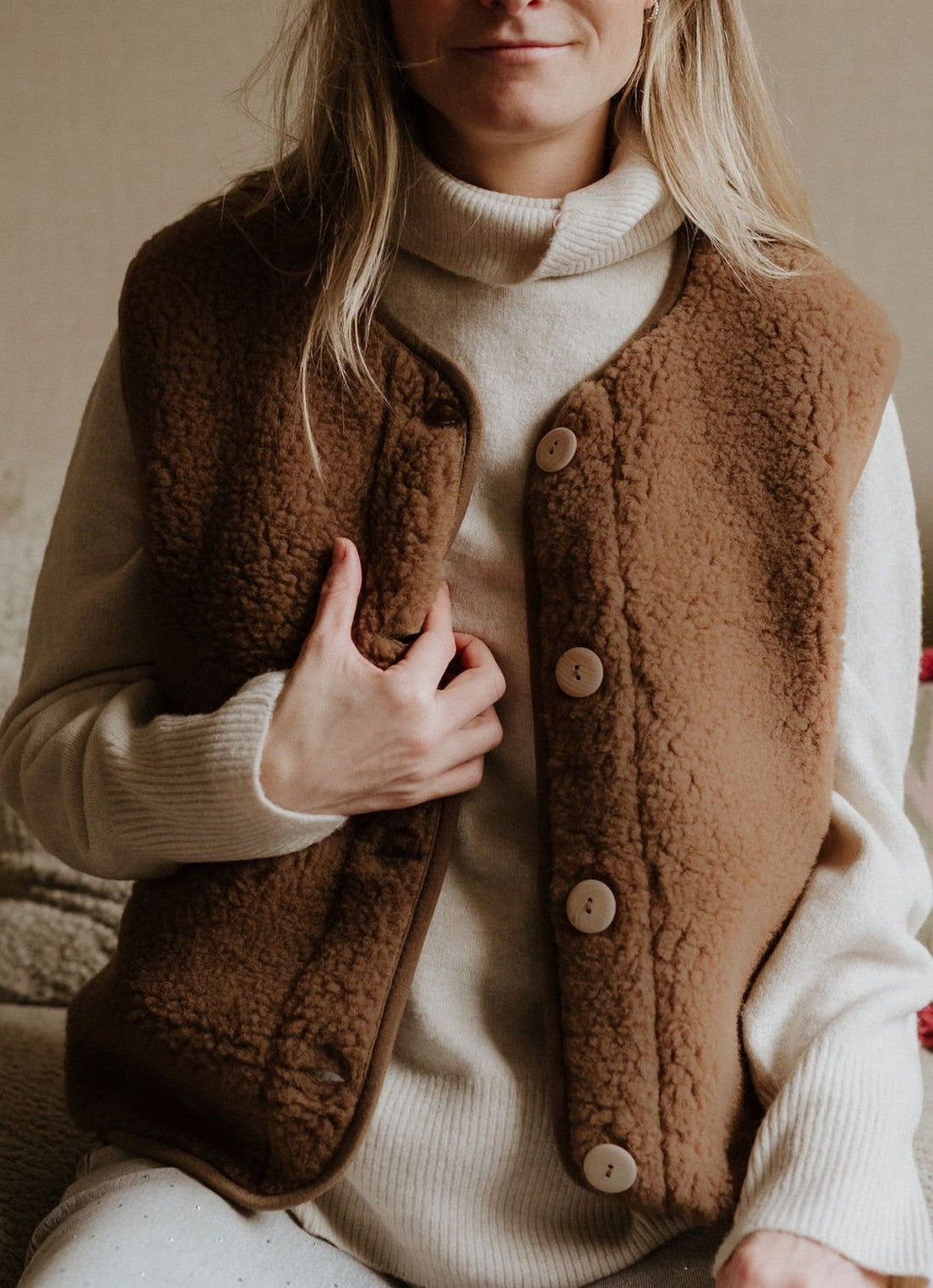 Bodywarmer po limited edition brown adult