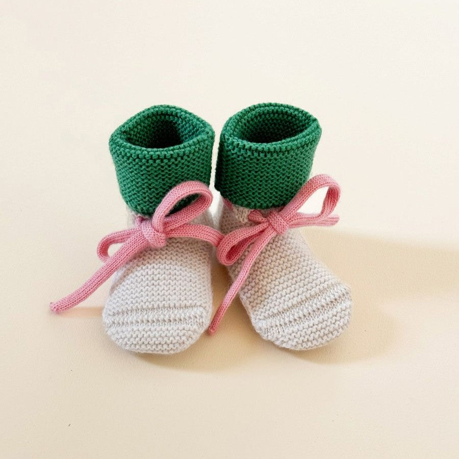 Booties cream grass