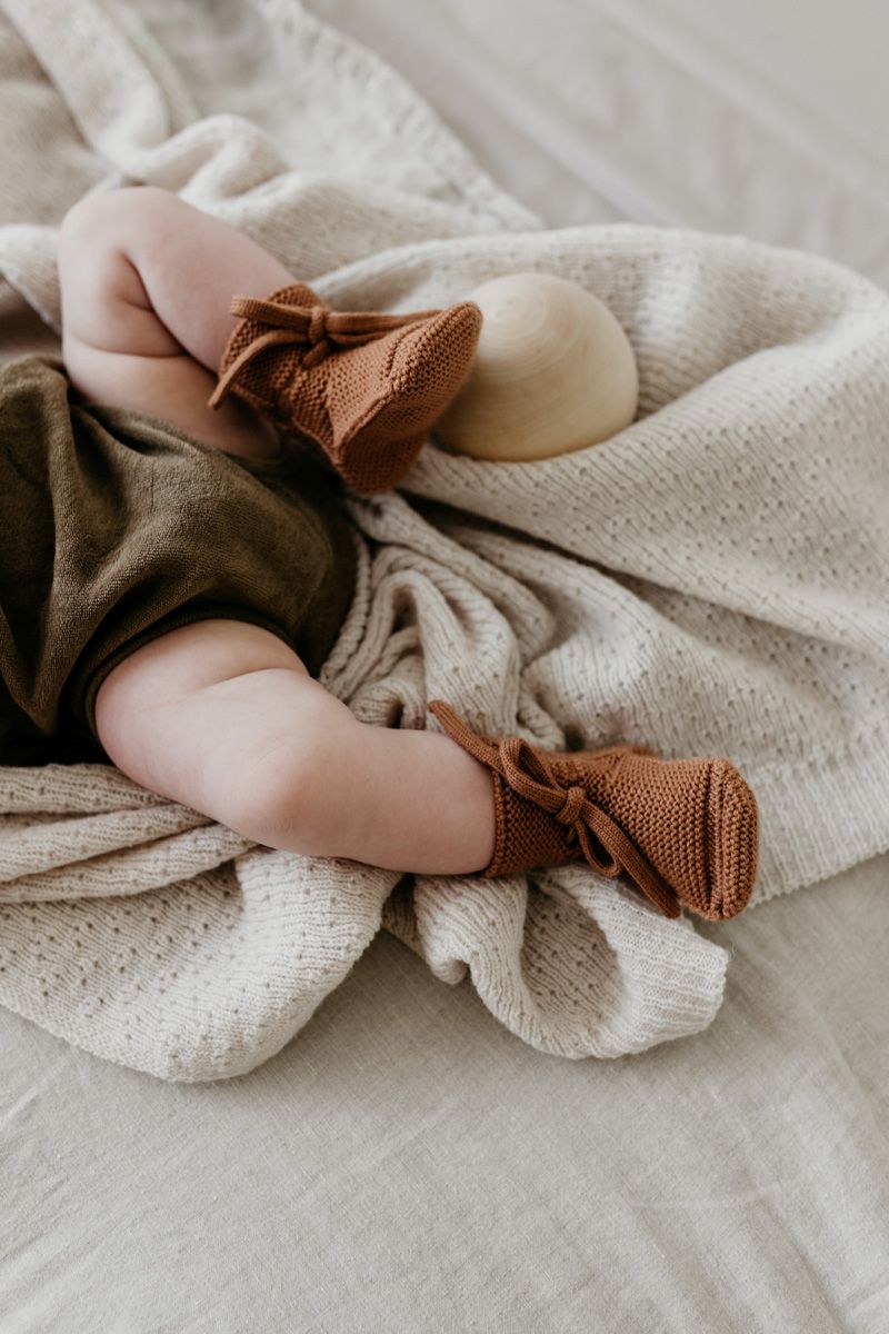 Booties terracotta lifestyle Hvid