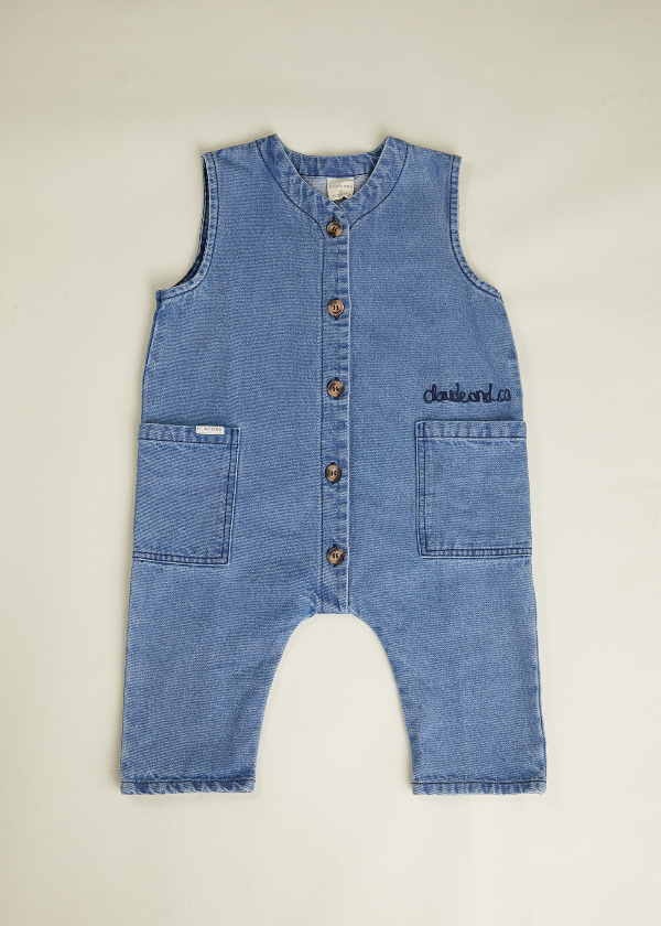Wren denim overall