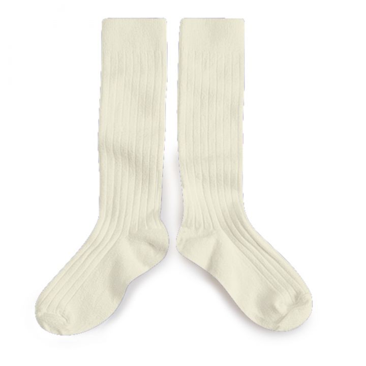 Collegien Kniesokken ribbed doux agneaux