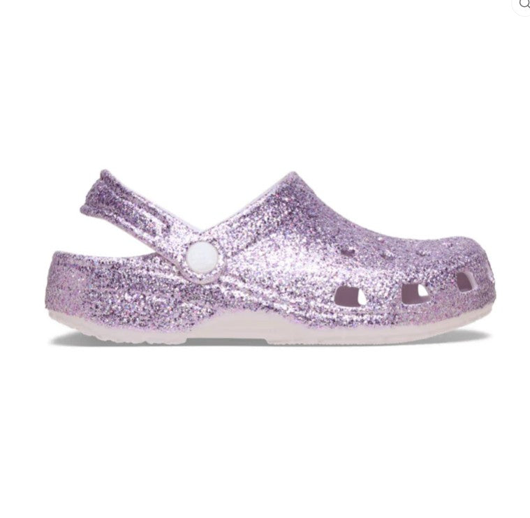 Crocs glitter multi