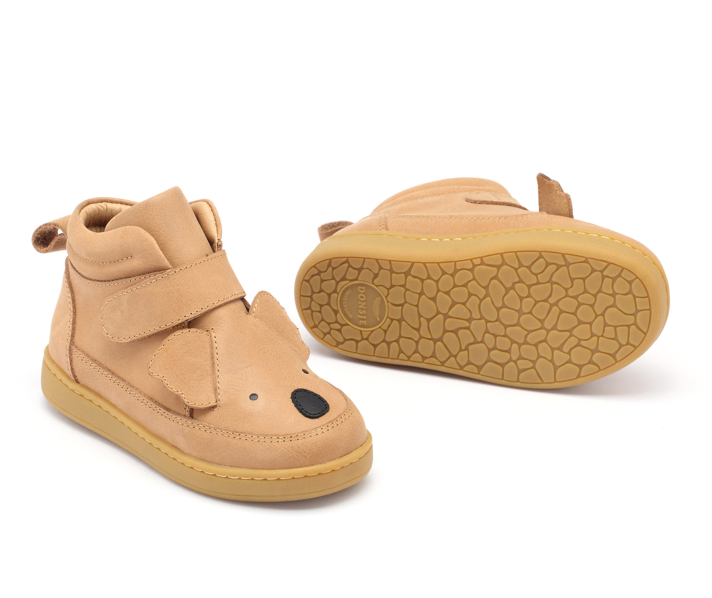 Donsje Mika sneakers koala truffle leather