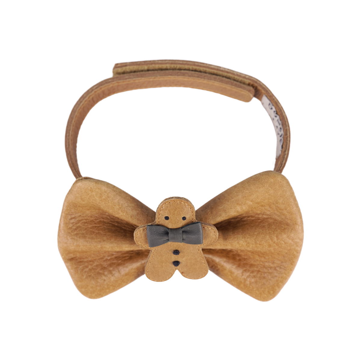 Donsje Jery bow tie gingerbread voorkant