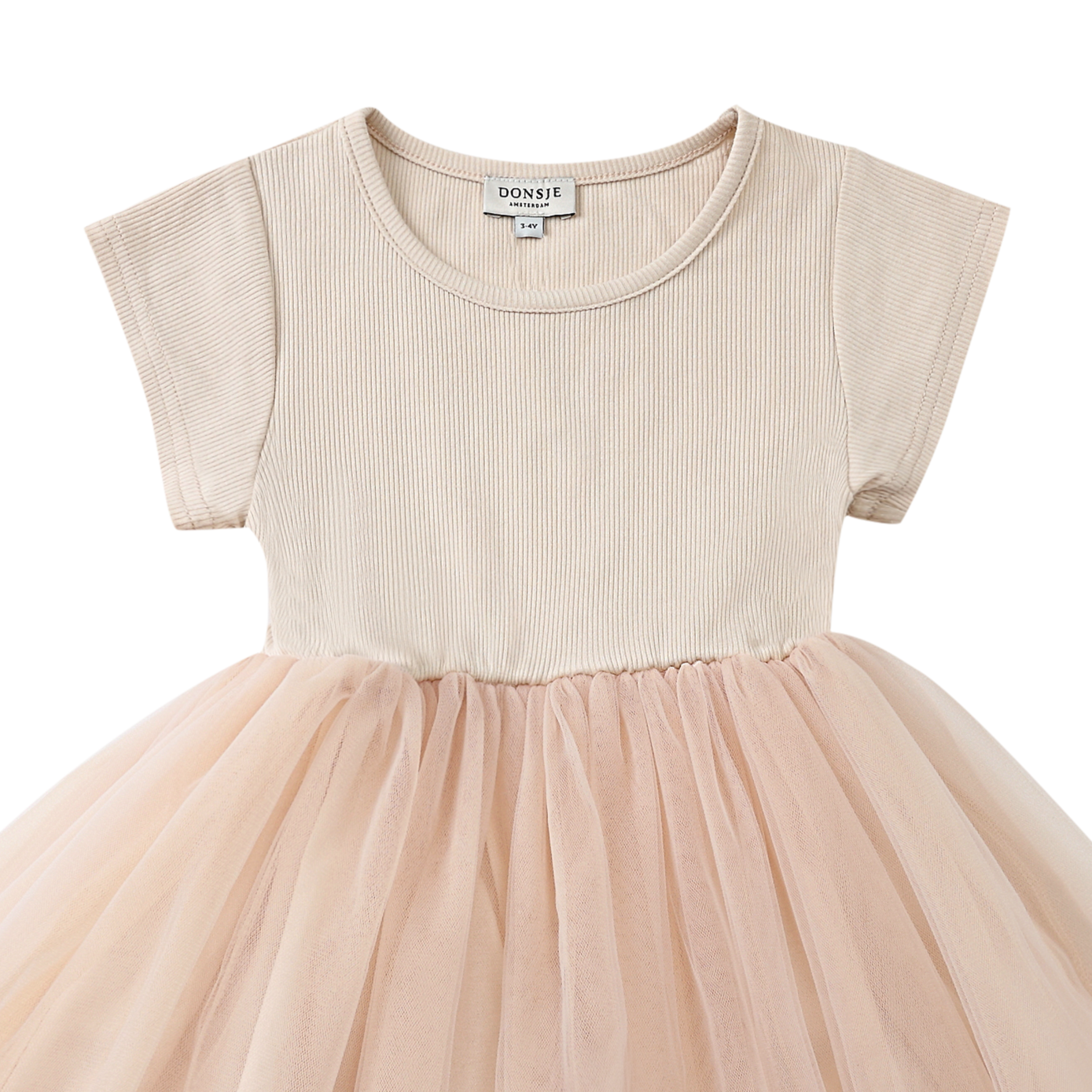 Donsje timie dress rose detail foto