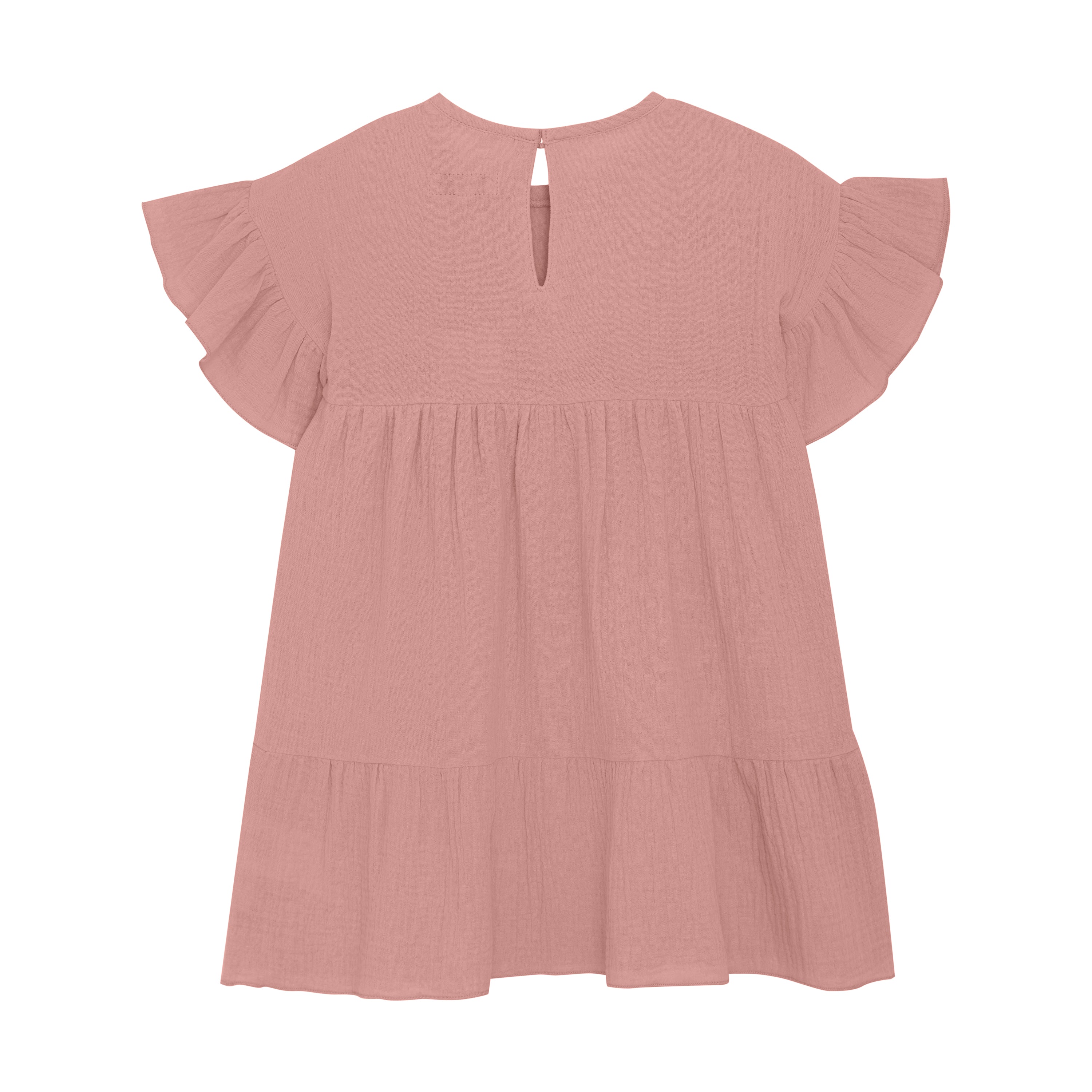 Muslin jurk rose