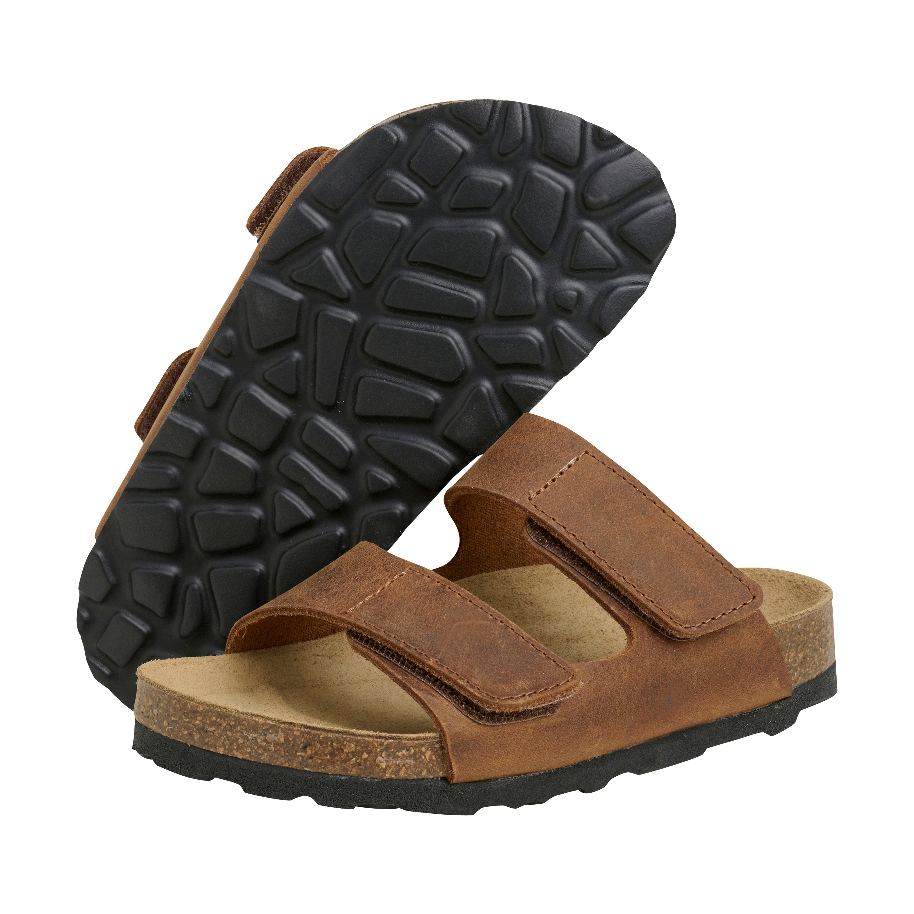 ENFANT Sandal nubuck leather acorn
