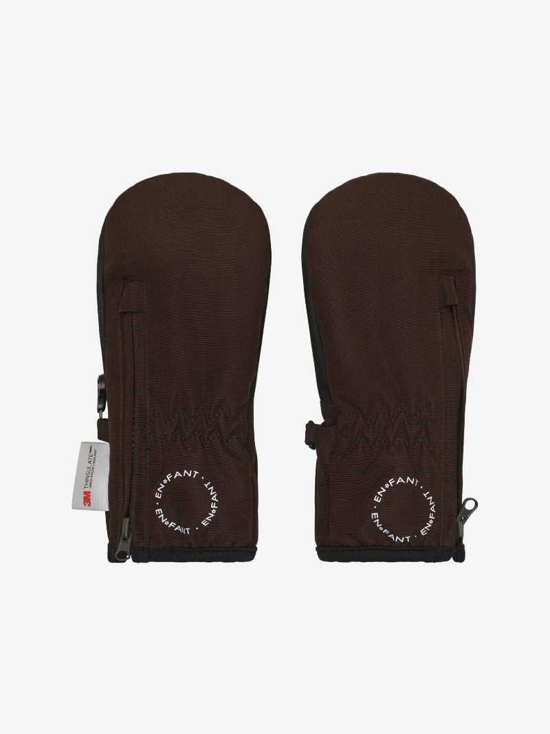 Wanten waterdicht coffee bean rits enfant