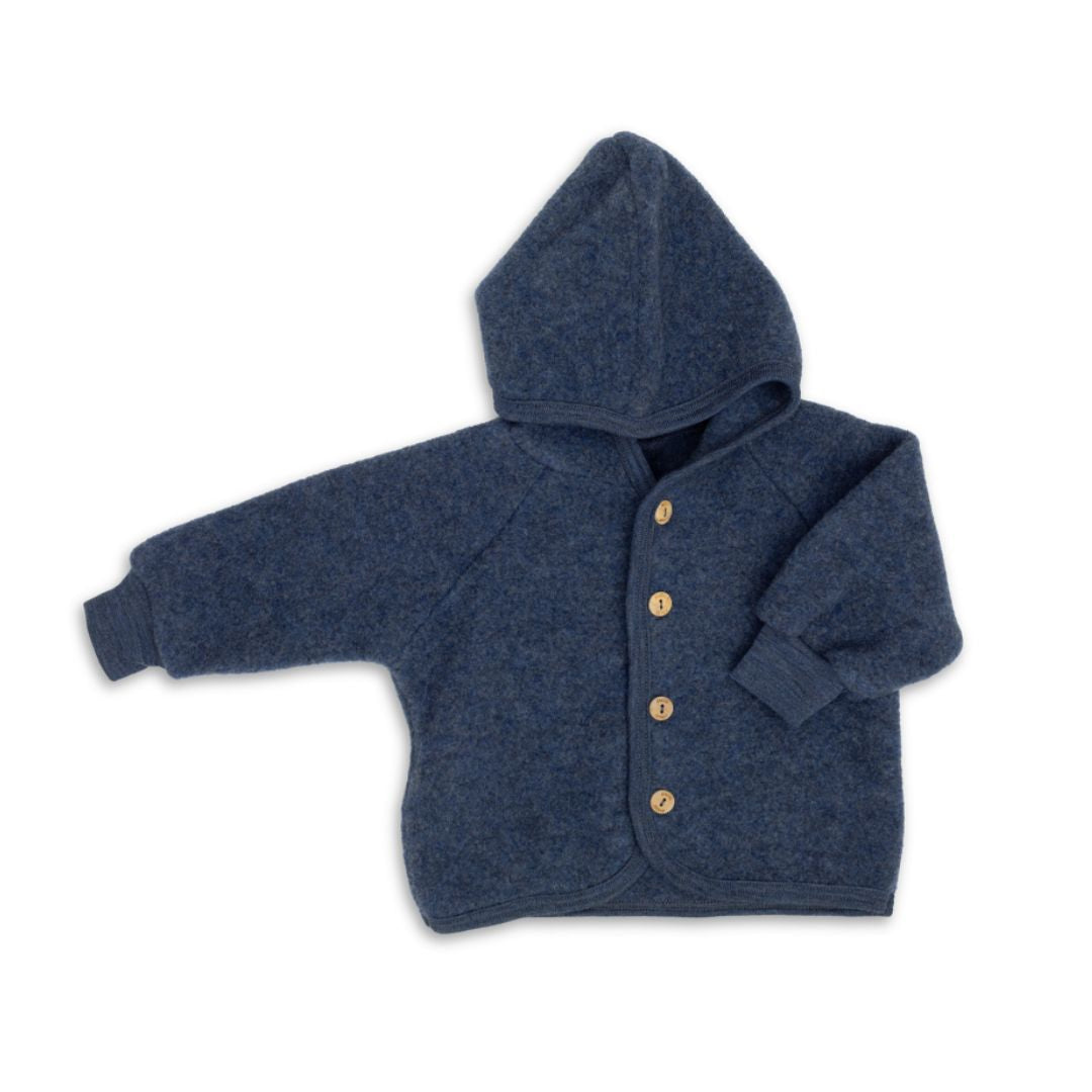 Jasje wolfleece blauw