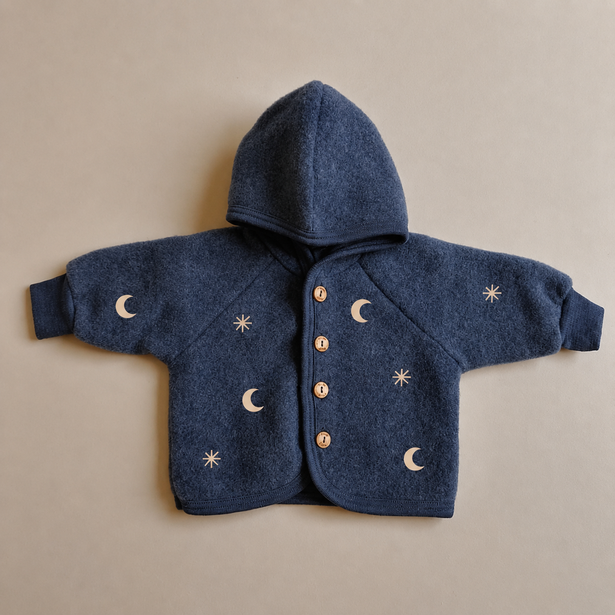 Jasje wolfleece blauw limited edition