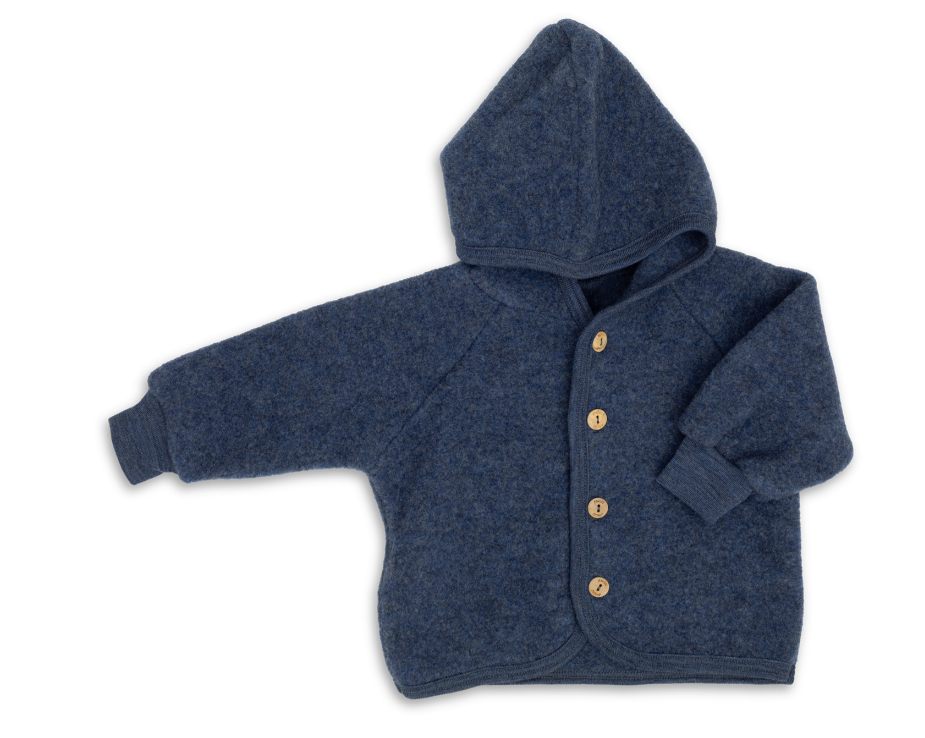 Jasje wolfleece blauw