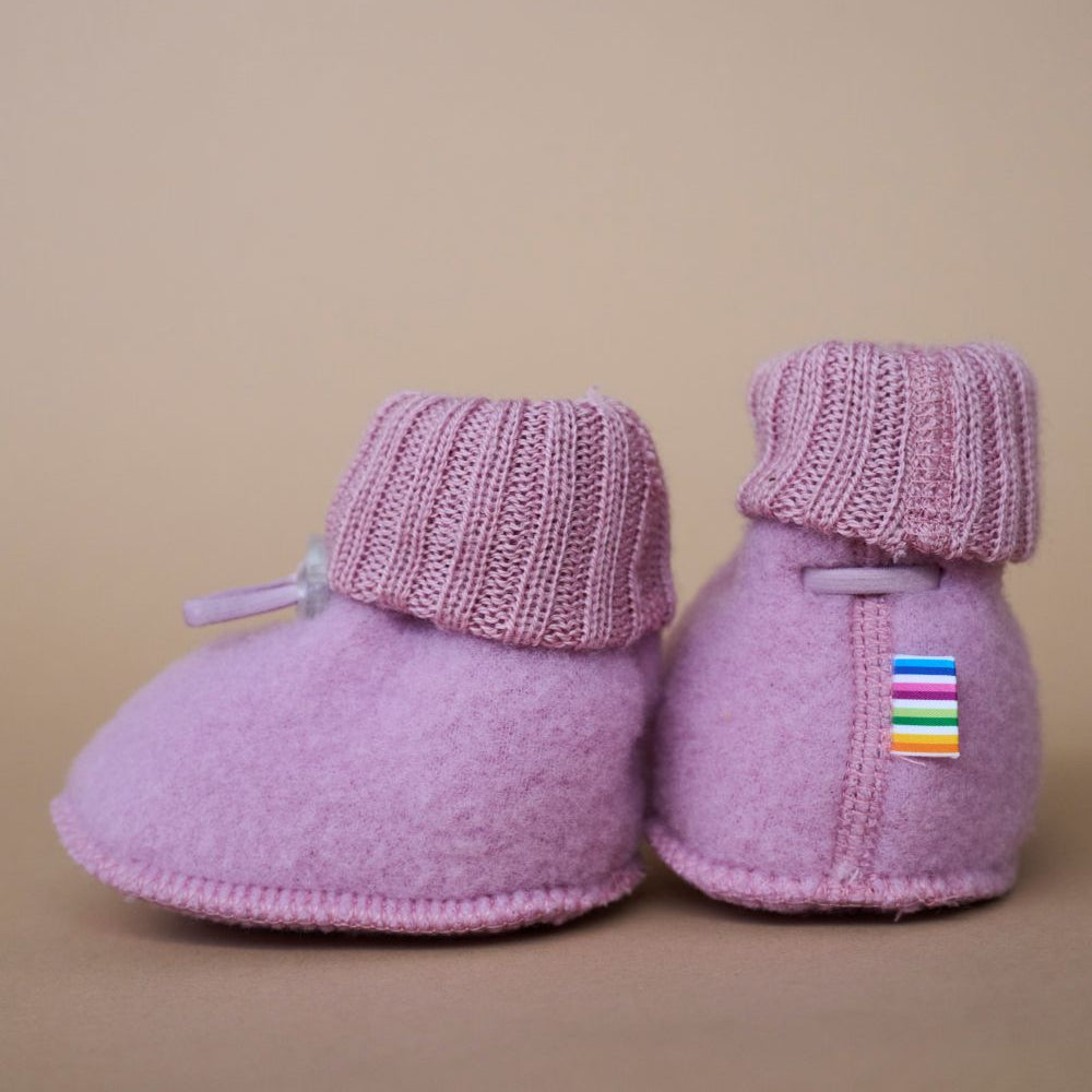 Joha Babyslofjes rose achterzijde en voorzijde