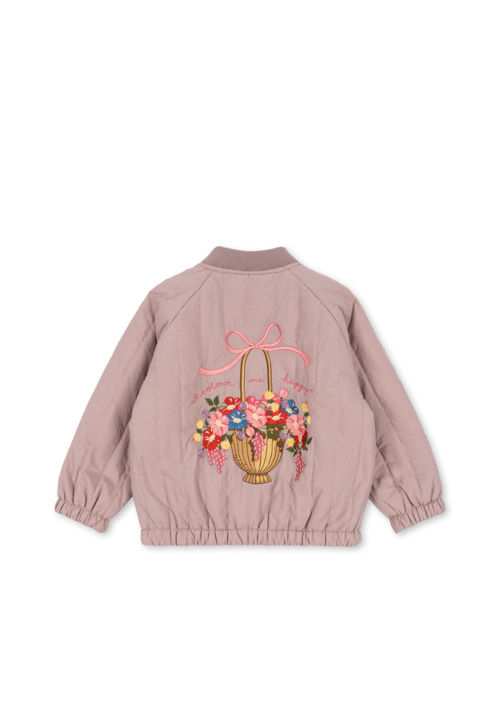 Konges Slojd juno bomber jacket deauville mauve achterkant