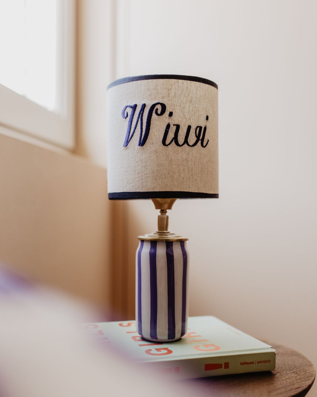 Lampenkap gepersonaliseerd blue night