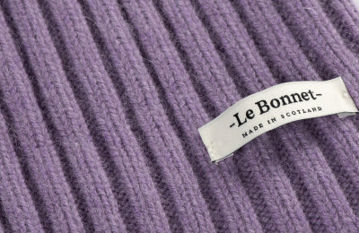 Beanie lavender lambswool