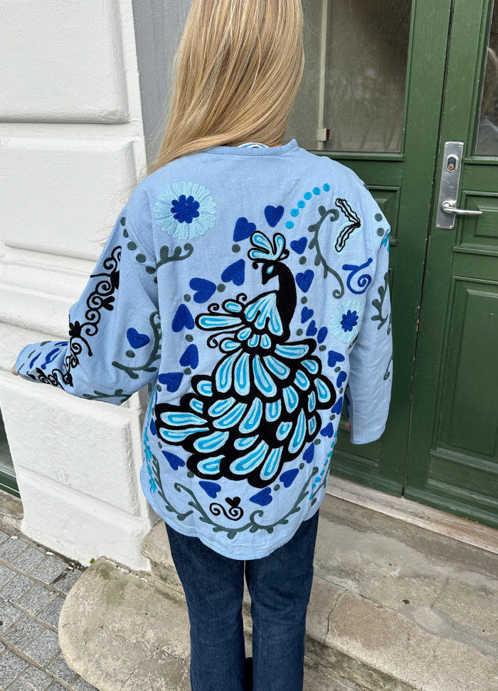 Sissel Edelbo Maggie Suzani Love Jacket Blue