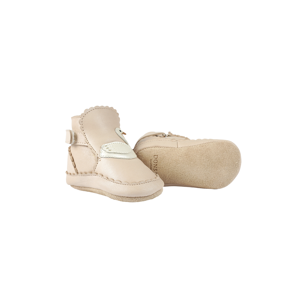 Niv booties swan powder nubuck