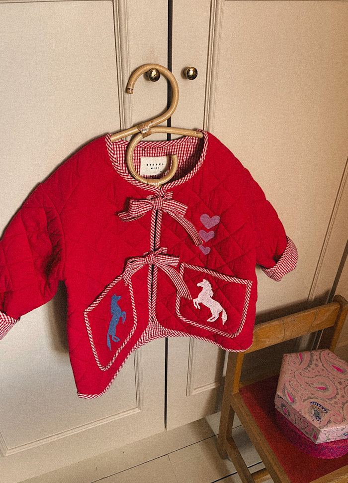 PRE-ORDER Penny MINI Jacket Chinese Red