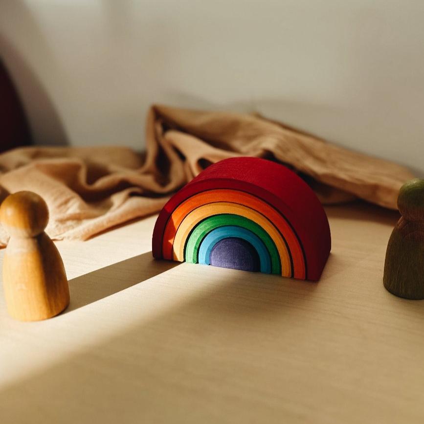 Regenboog classic klein grimms voorzijde