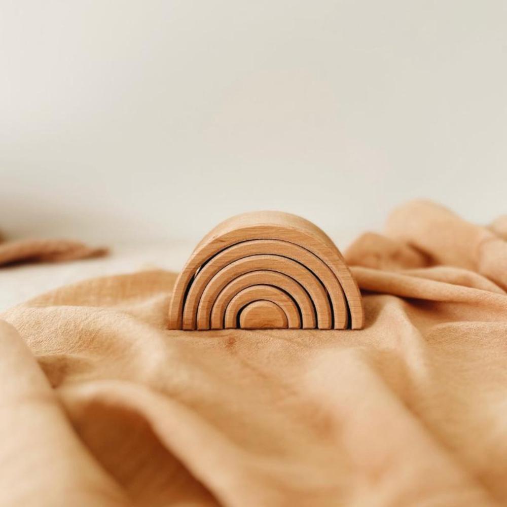 Regenboog classic klein naturel