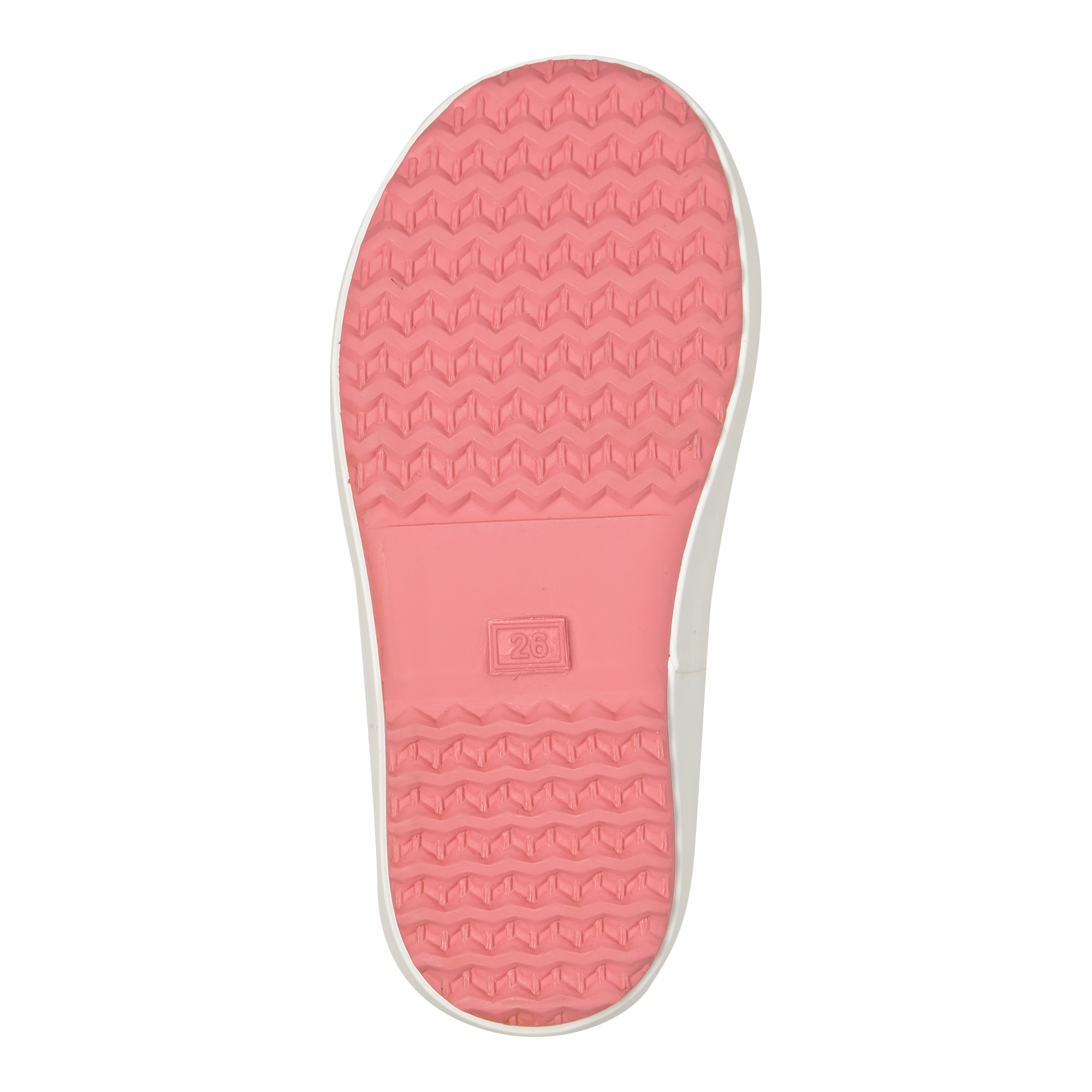 Regenlaarzen natuurrubber pink