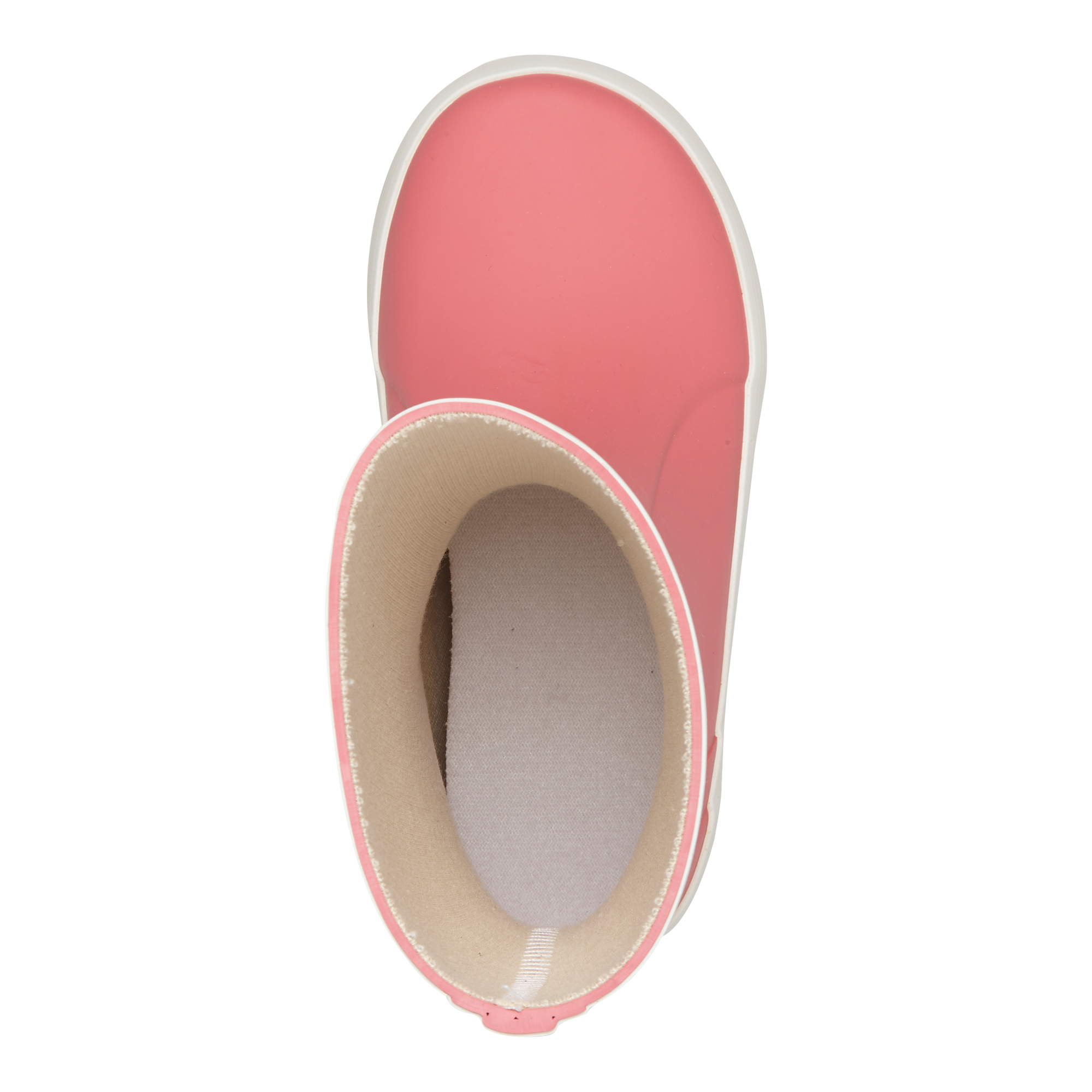 Regenlaarzen natuurrubber pink