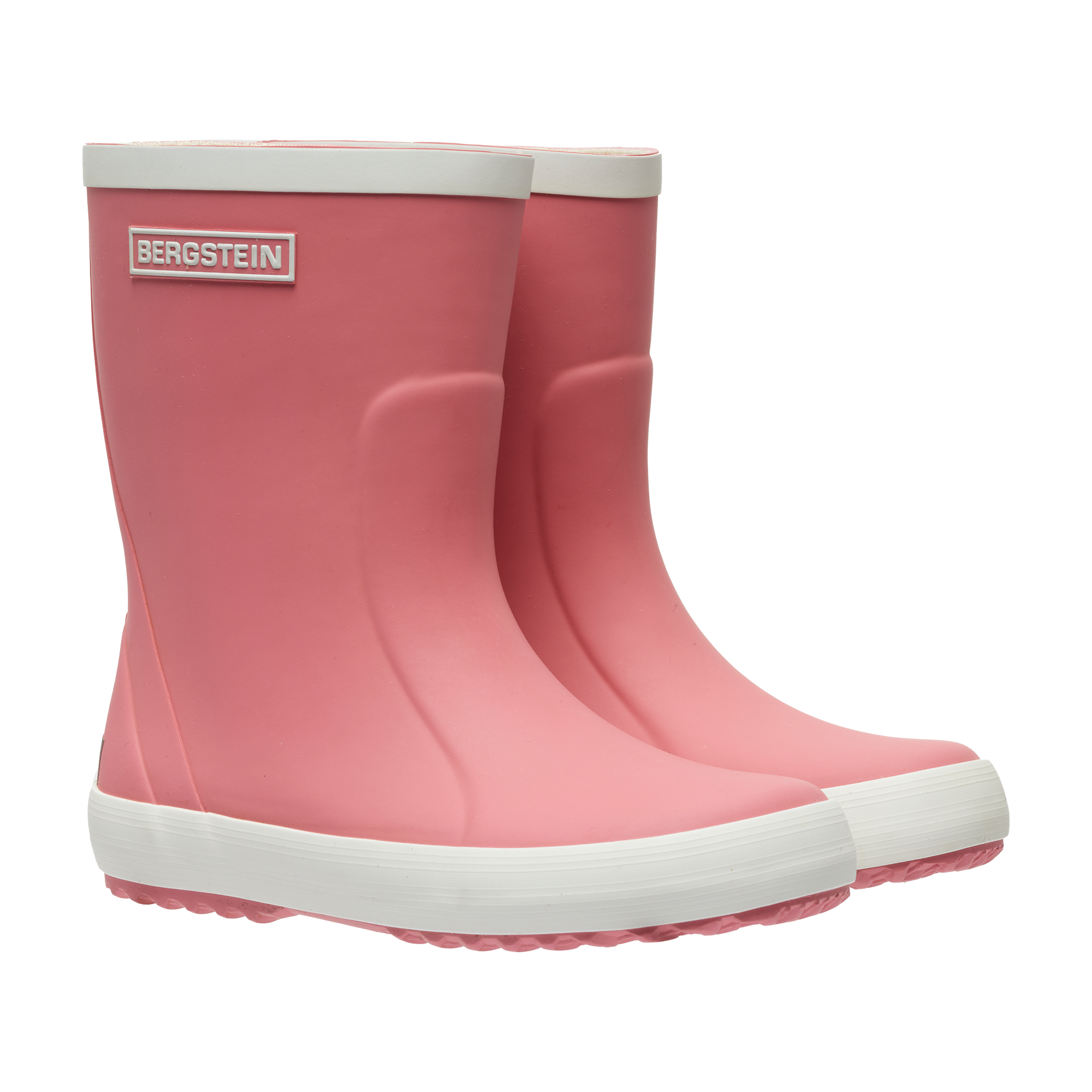 Regenlaarzen natuurrubber pink