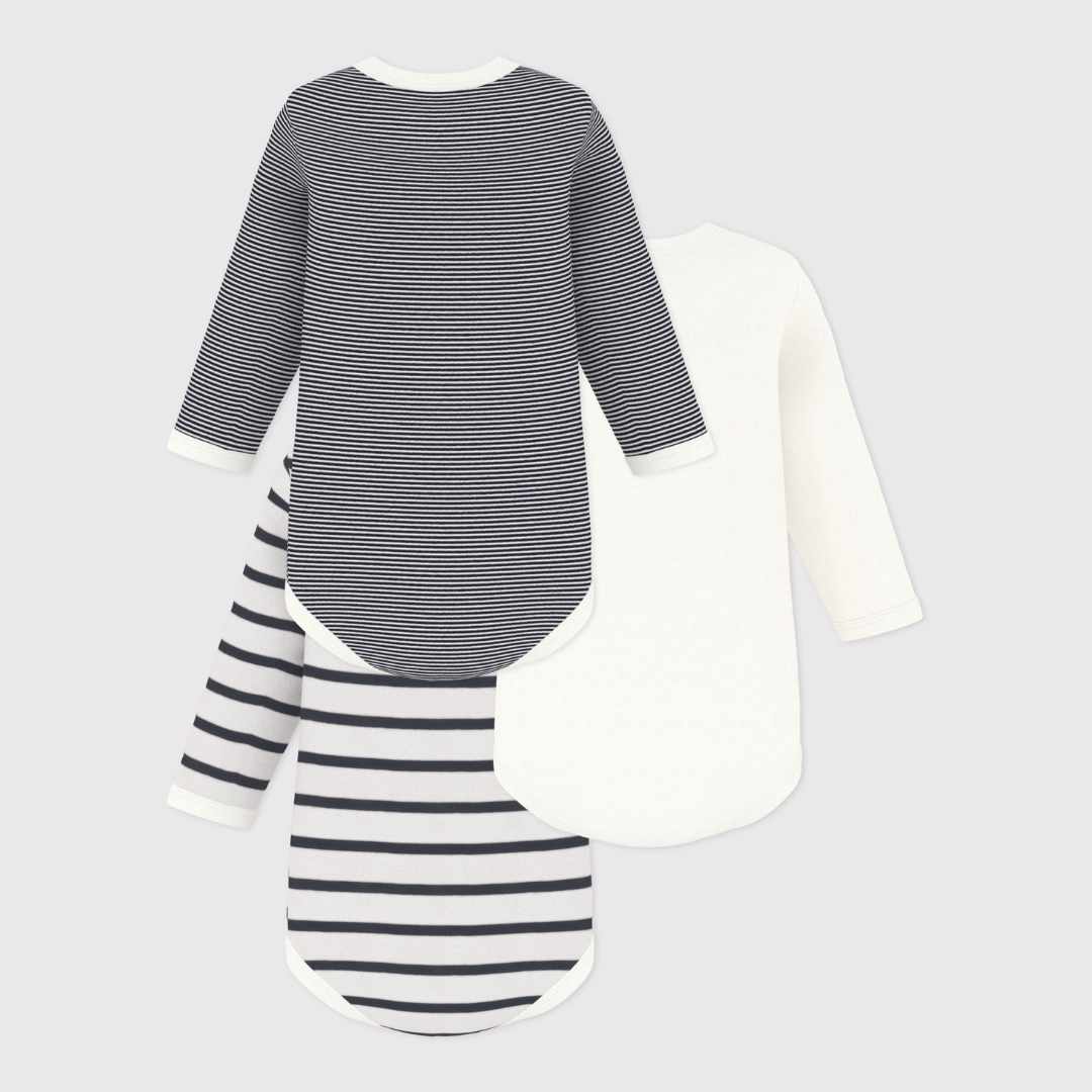 Romper grijs 3pack