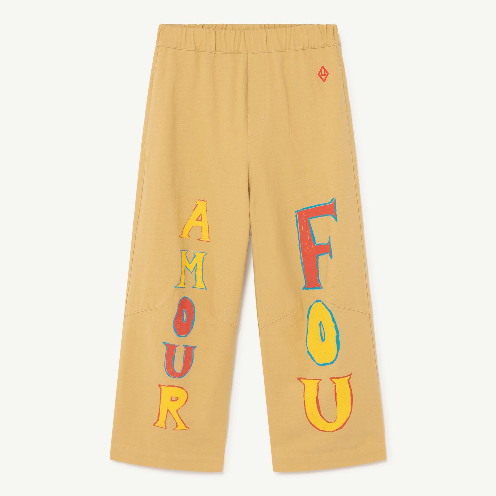 The Animals Observatory ELEPHANT KIDS PANTS Beige Amour