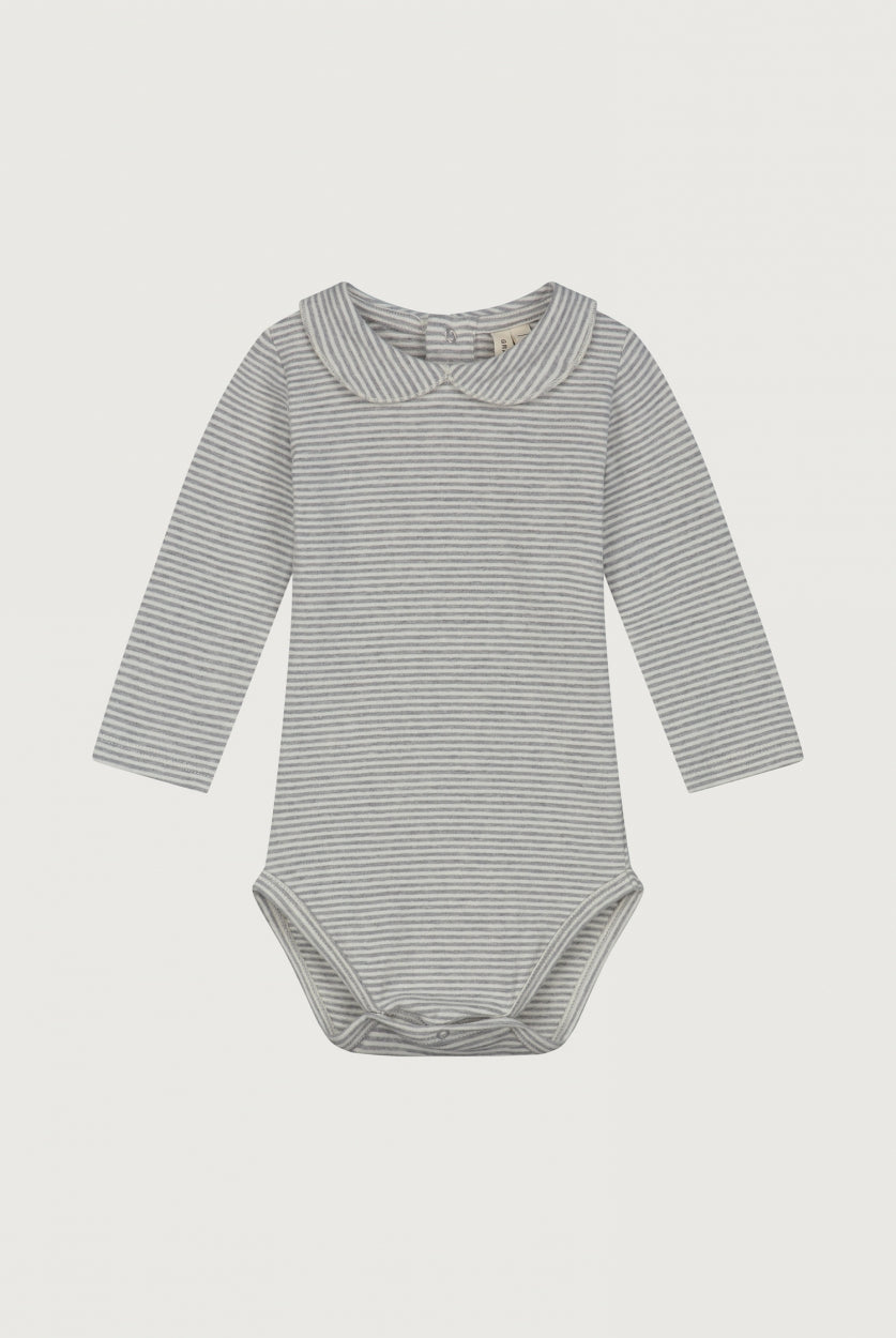 Gray Label Collar onesie grey