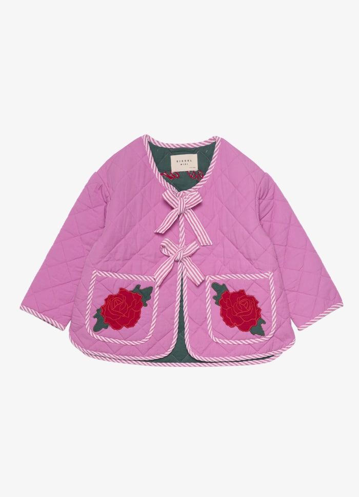 PRE-ORDER Penny mini jacket quilted cyclamen