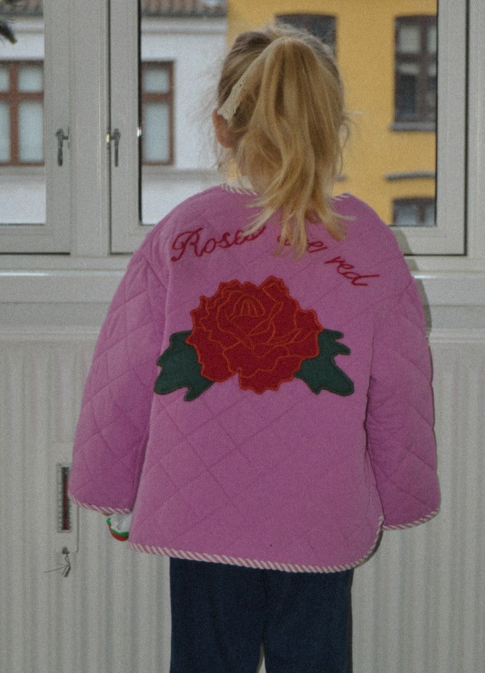 PRE-ORDER Penny mini jacket quilted cyclamen