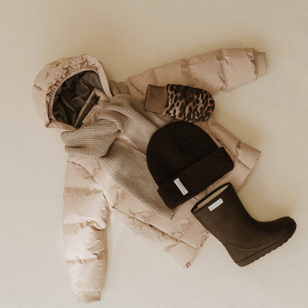 Thermoboots coffee bean kids & adult enfant