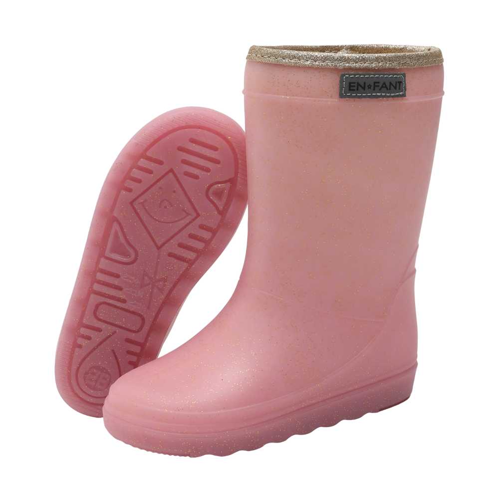 PRE-ORDER Thermoboots glitter cashmere rose enfant