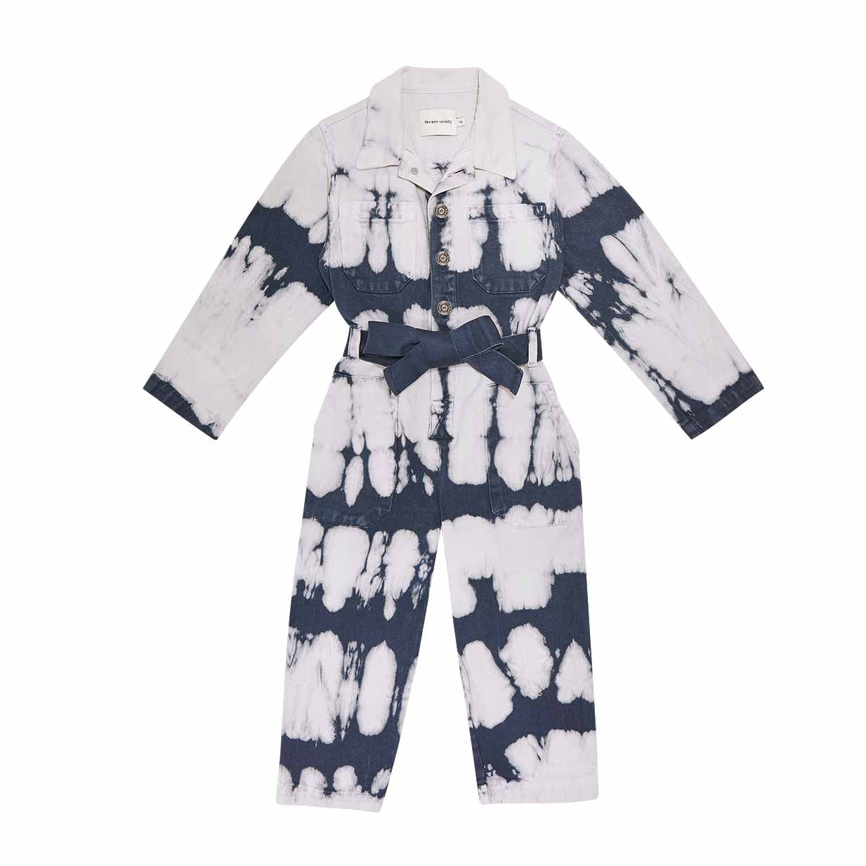 The New Society Vincent overall tiedye