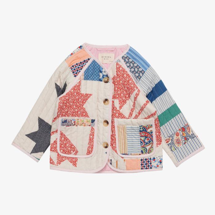 Vega MINI Jacket Flower Patchwork Sissel Eldelbo voorzijde