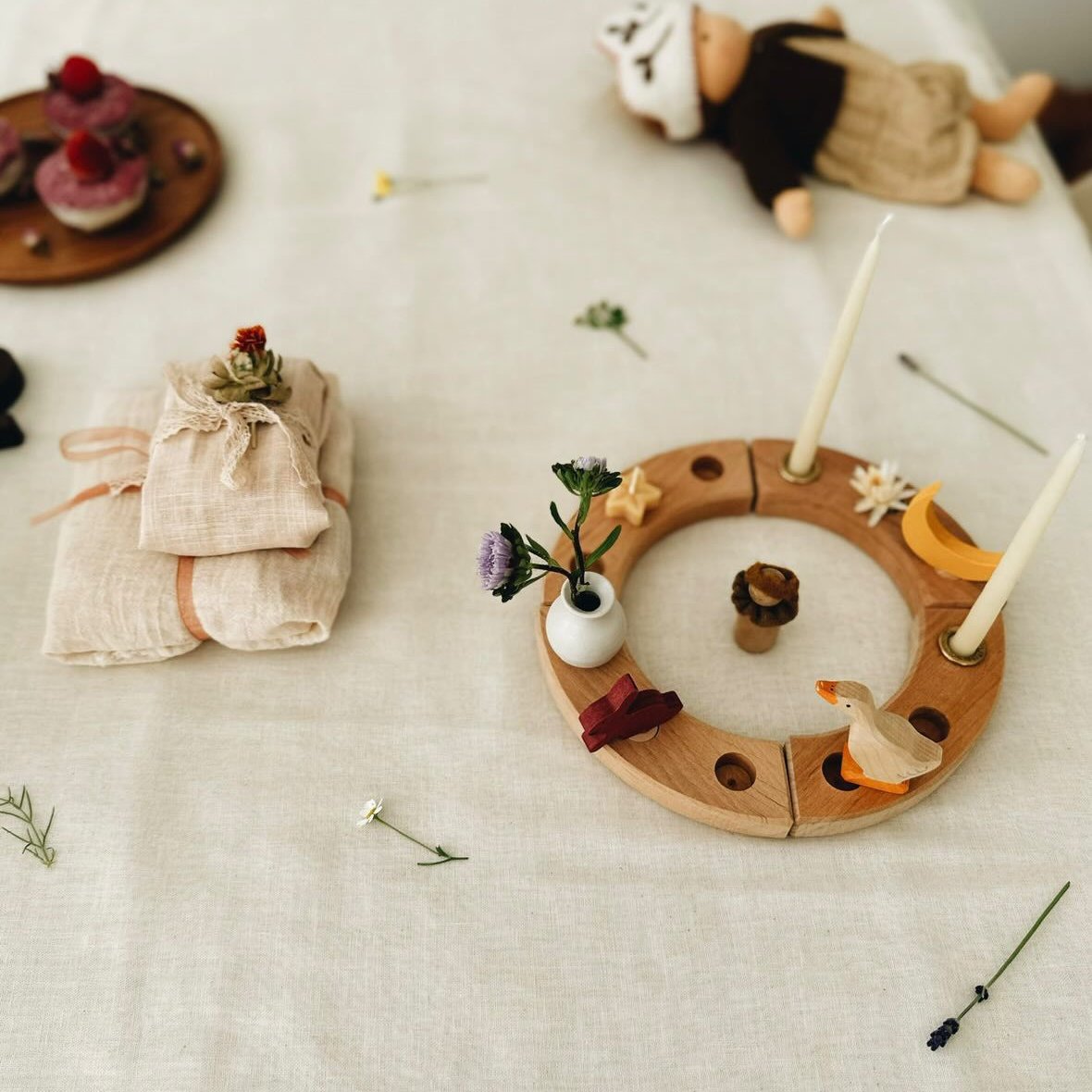 Verjaardagsring klein naturel grimms lifestyle