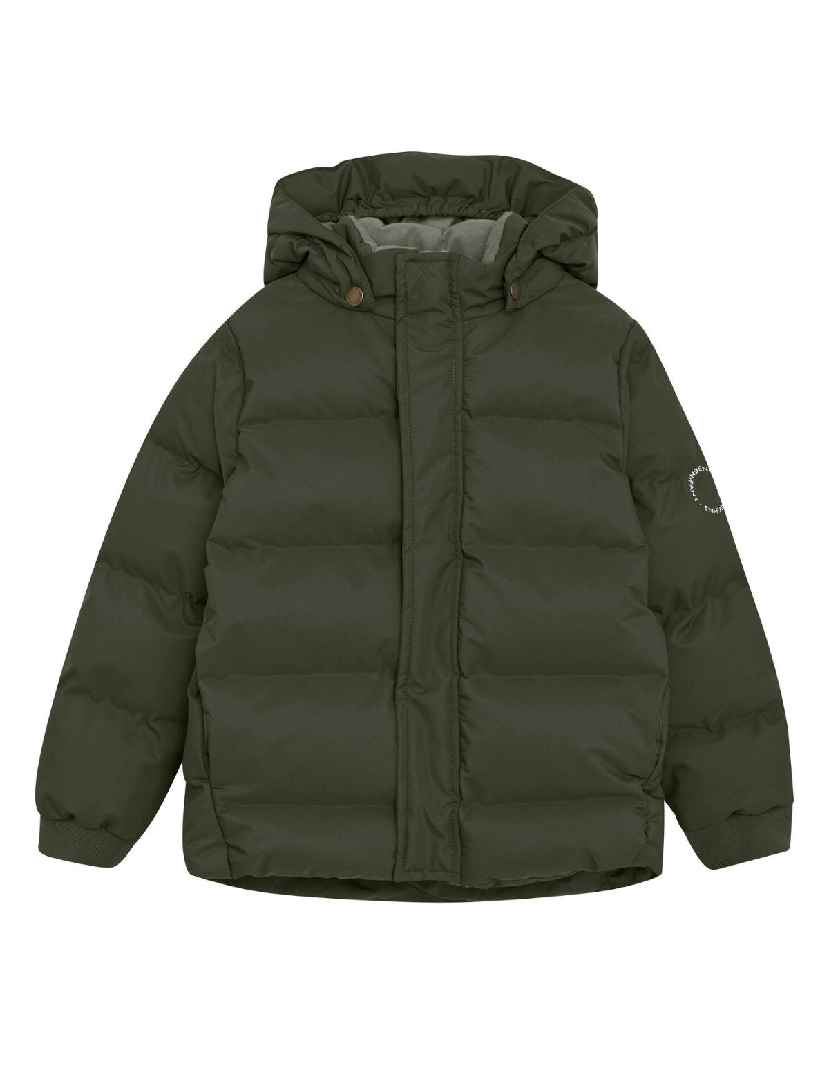 Winterjas kambaba groen enfant