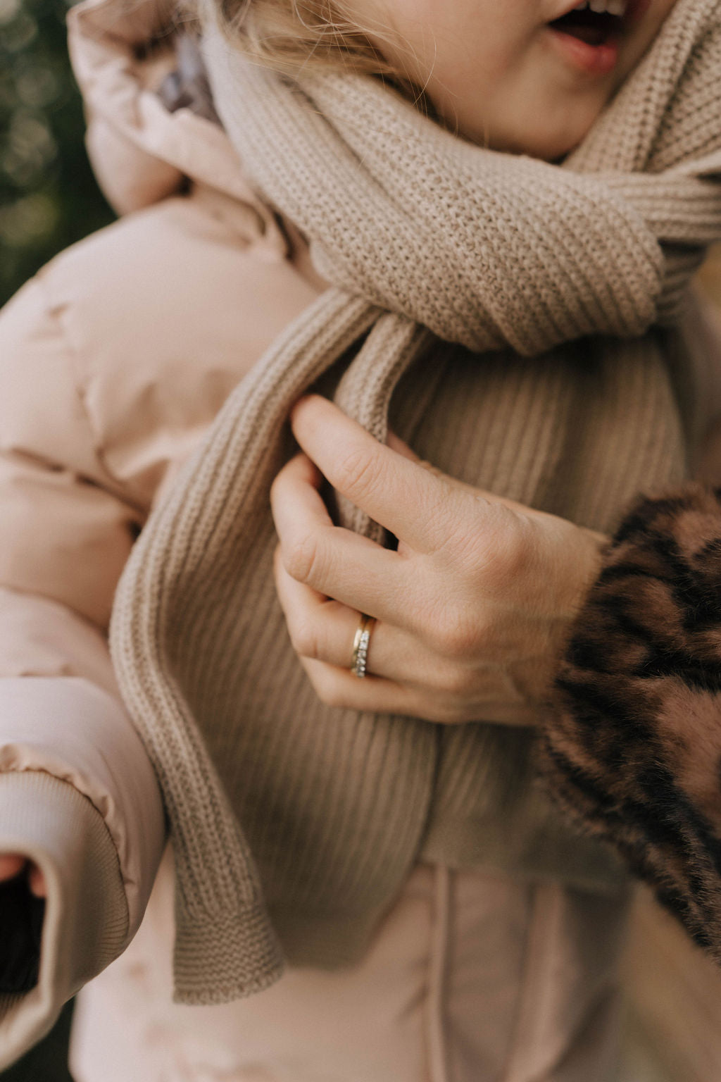 Winterjas sand limited edition enfant