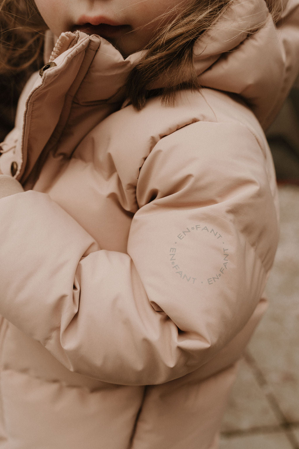 Winterjas sand limited edition enfant